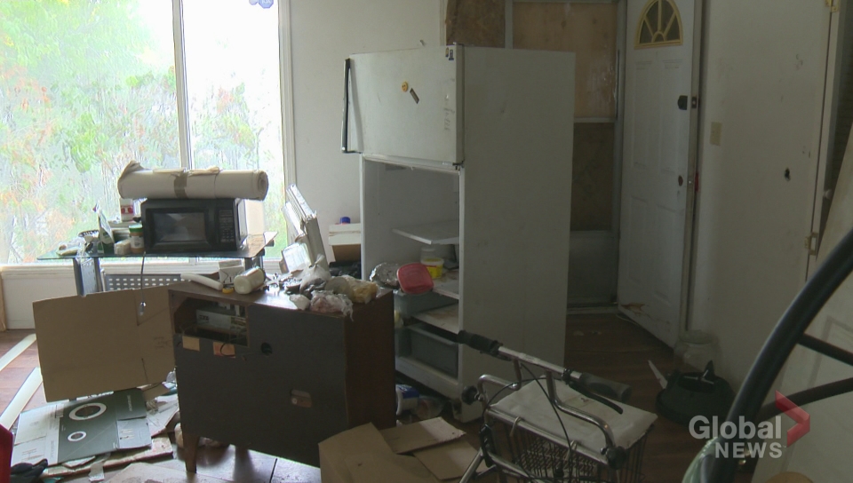 okanagan rental house trashed