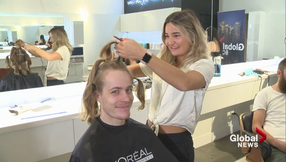 Sights And Sounds Of Global Bc S 2nd Annual Hair Donation Day Watch News Videos Online