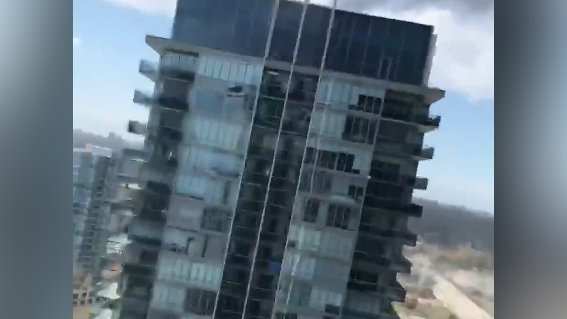 Patio Furniture Tossed From Toronto Condo During Wind Storm Watch Patio Furniture Tossed From Toronto Condo During Wind Storm Watch News S