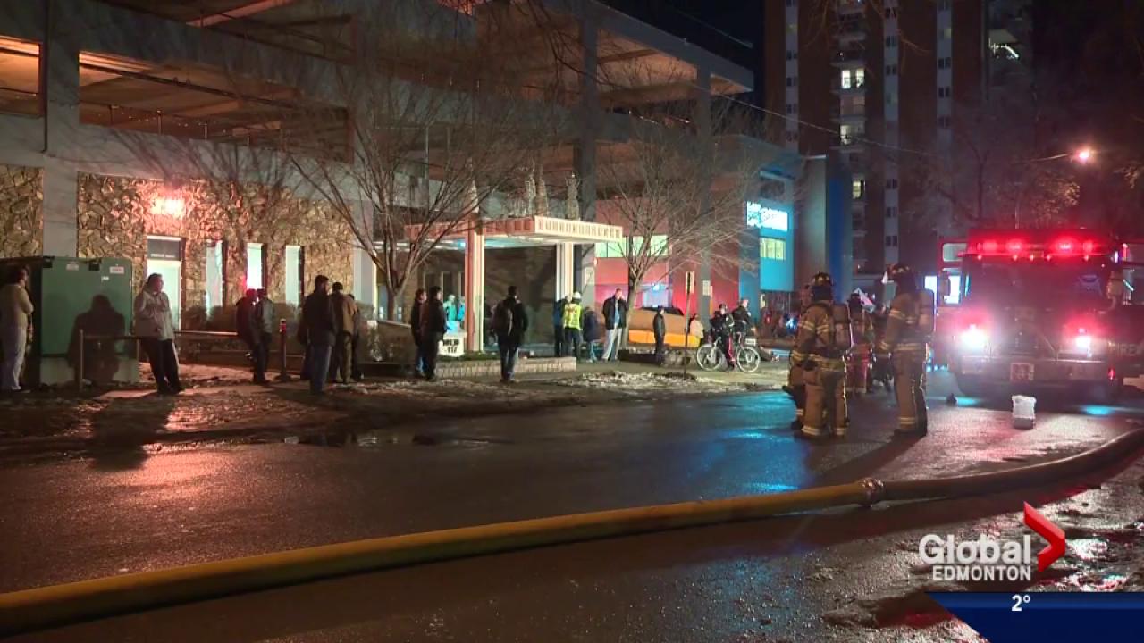 1 Dead 1 Hospitalized After Downtown Edmonton Apartment Fire