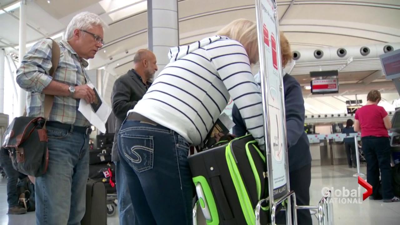 air canada rouge carry on weight