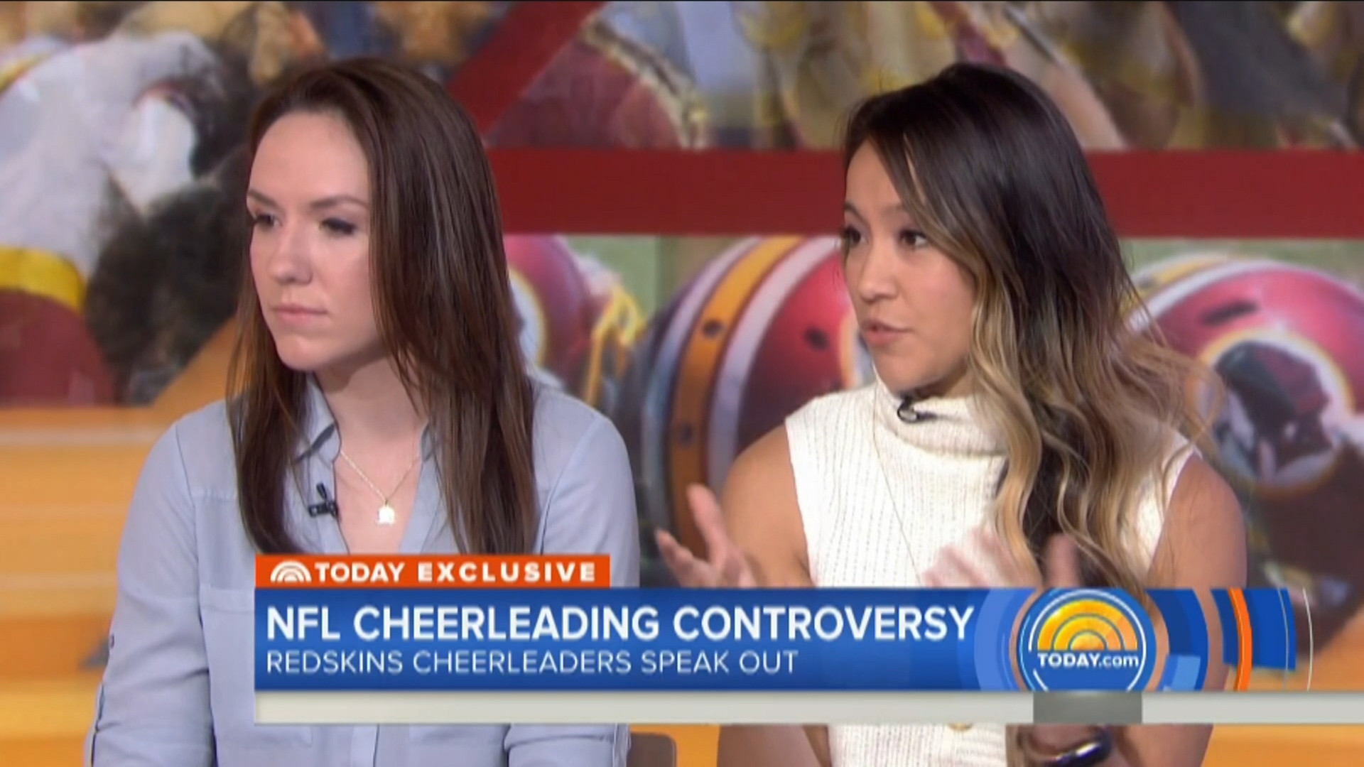Washington Redskins Cheerleaders Say They Were Not Pressured To Go Topless In 2013 Photo Shoot Watch News Videos Online