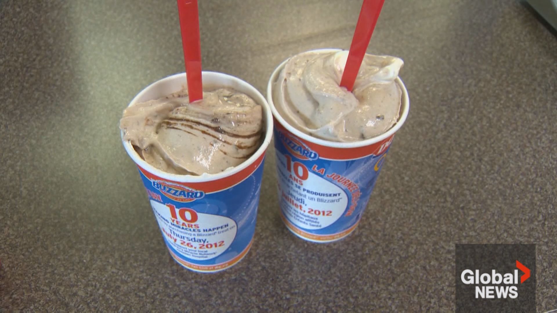 DQ raising funds in support of the IWK on Miracle Treat Day 