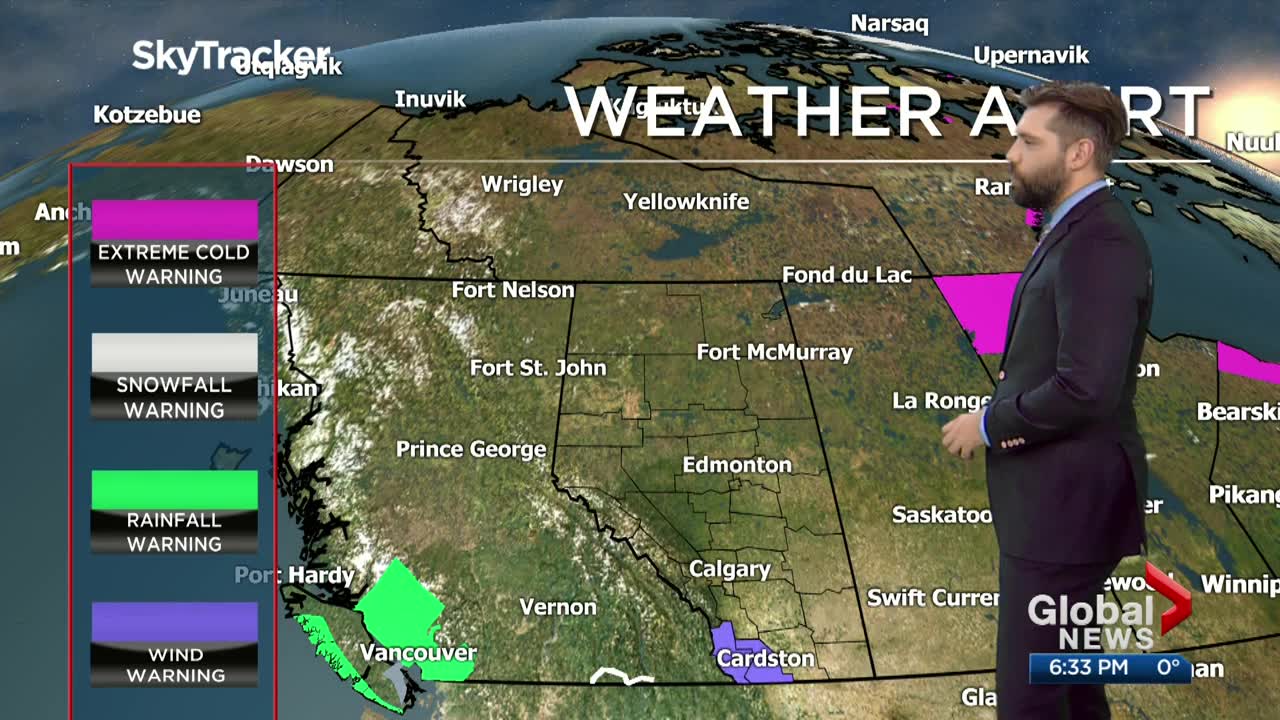 Edmonton Weather Forecast Tuesday January 11 2022 Watch News Videos Online