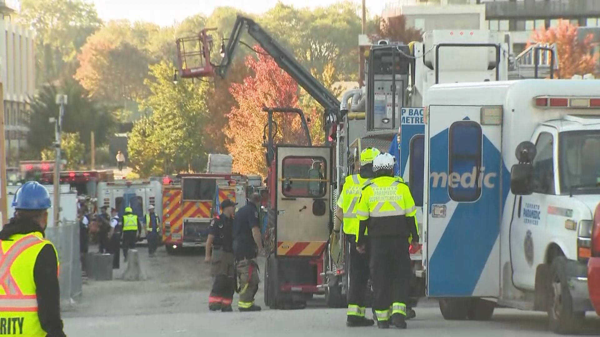 7 injured in apparent gas explosion at Toronto condo under construction