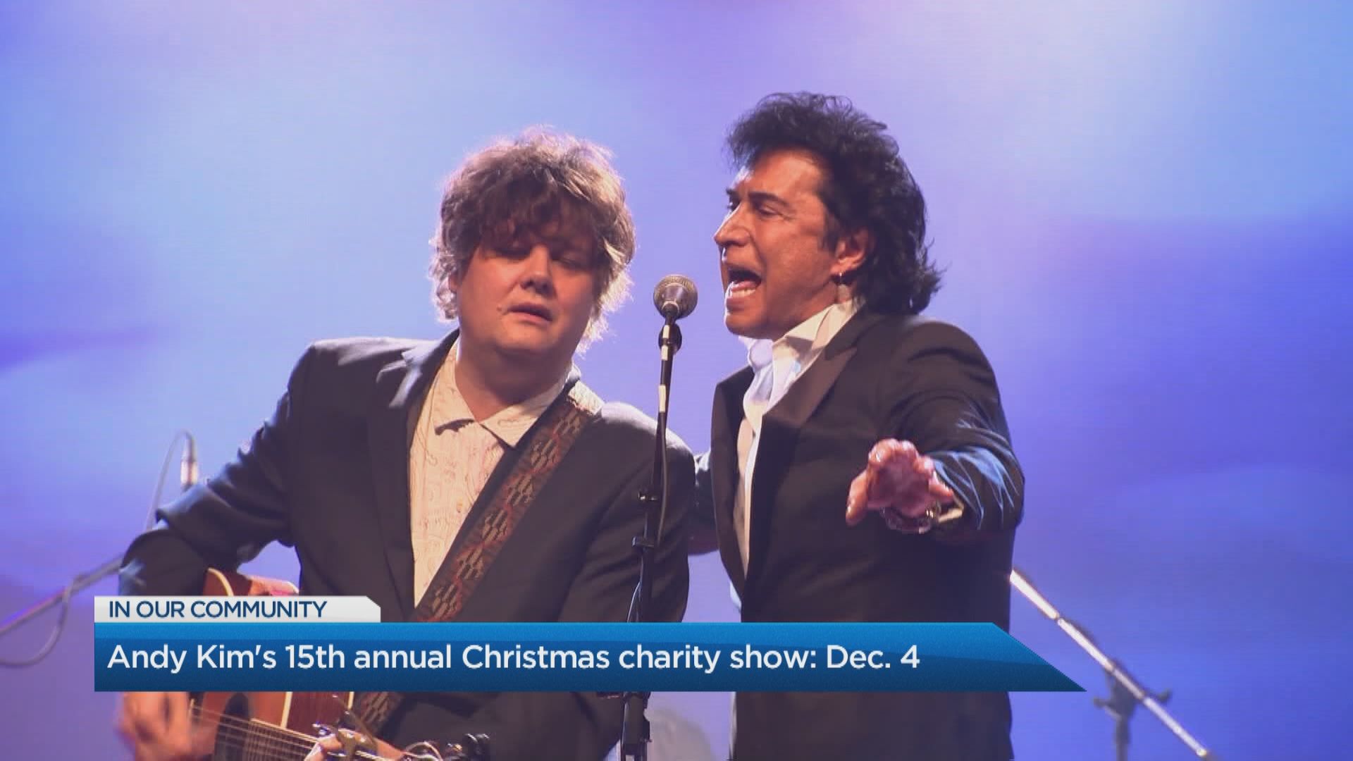 Andy Kim Christmas 2022 Andy Kim's Annual Christmas Charity Show | Watch News Videos Online
