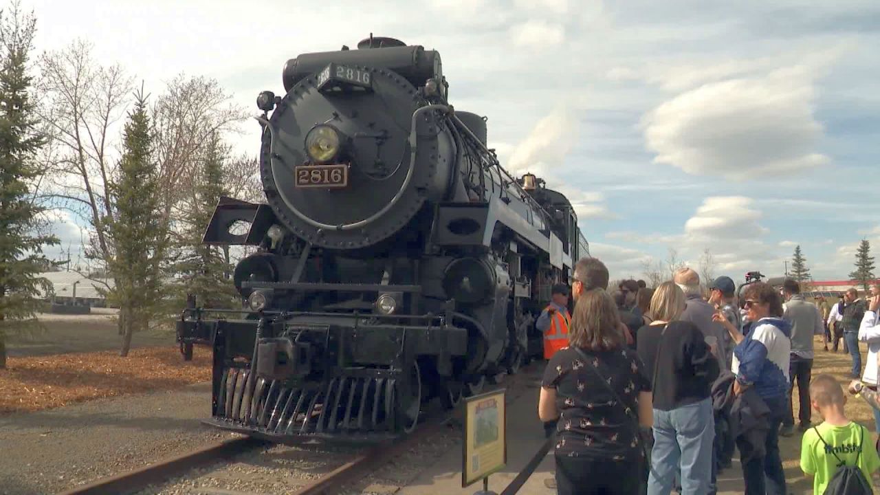 Historic steam engine set to cross the continent to celebrate